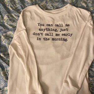 Secret treasures long sleeve pajama top